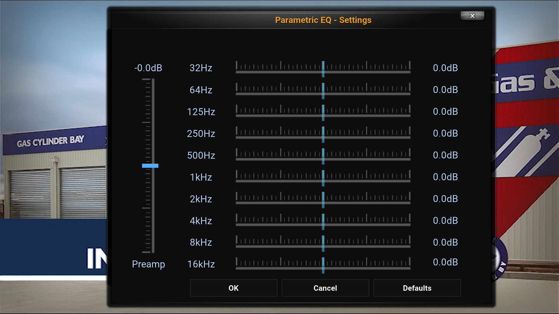 Equalizzatore parametrico